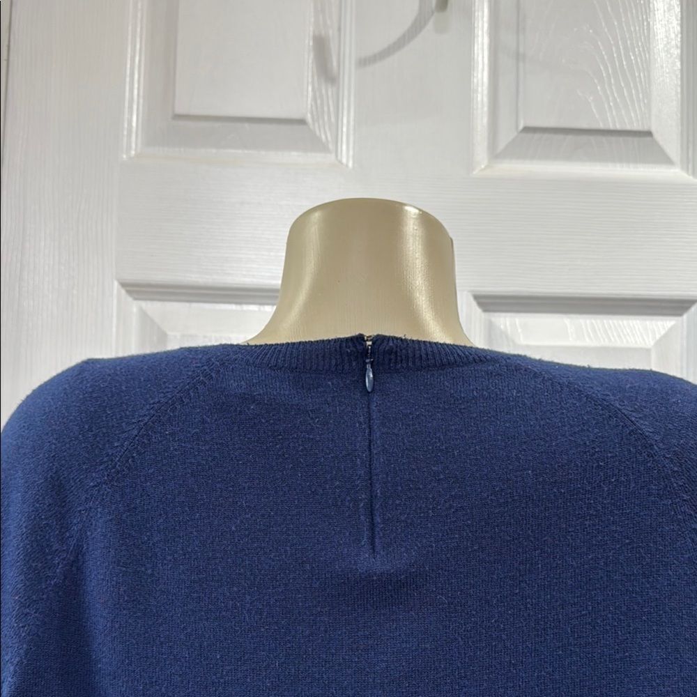 VINEYARD VINES NAVY  BLUE CREWNECK SWEATER - Picture 4 of 7
